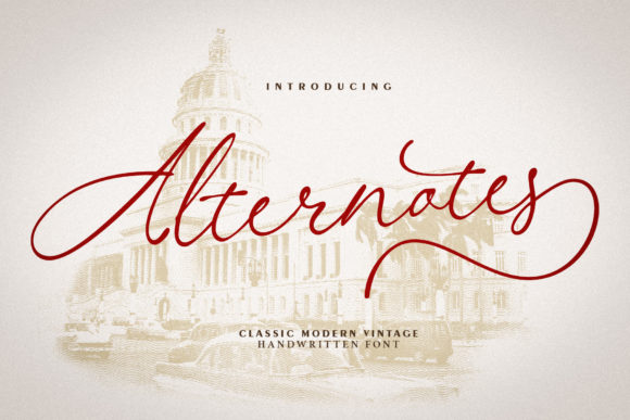 Alternotes Review: A Script Font for Real Projects