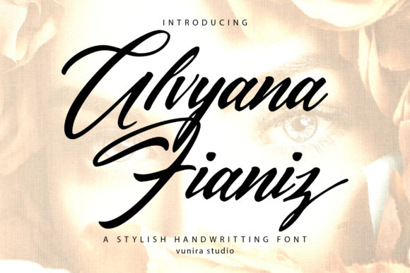 Alvyana Fianiz: A Stylish Script Font
