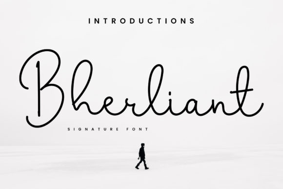 Bherliant: A Stylish Script Font