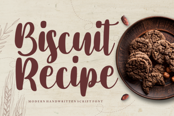 Biscuit Recipe Font Review