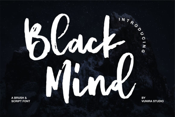 Black Mind Font for Business