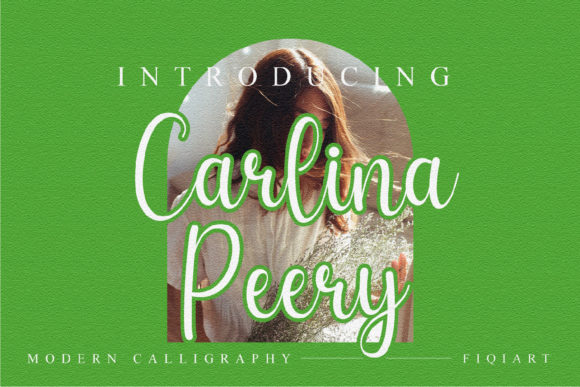Carlina Peery: A Script Font for Digital Design