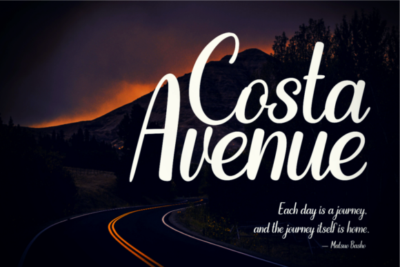 Costa Avenue Font for Web Design