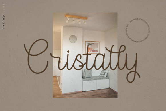 Cristally: A Script Typeface for Web Design