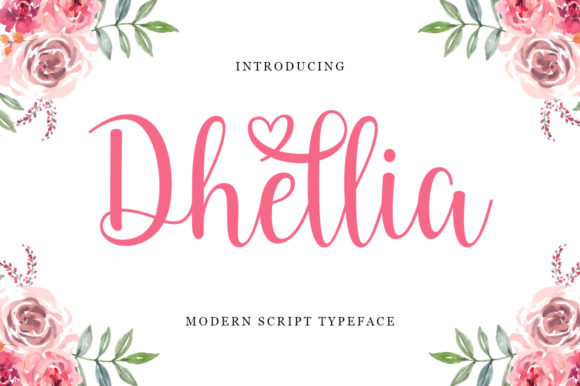 Dhellia: A Script Font for Business Branding