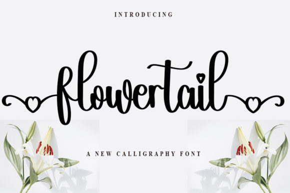 Flowertail: A Playful Script Font