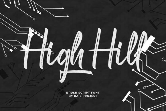 High Hill: A Script Font for Urban Branding