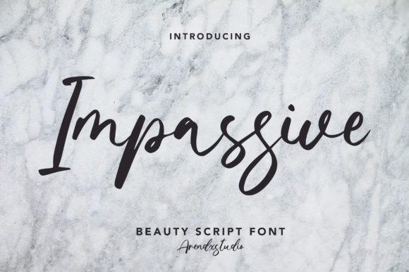 Impassive Font Review: A Delicate Script for Modern Branding