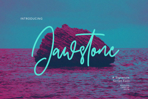 Jawstone: A Stylish Font for Business Growth