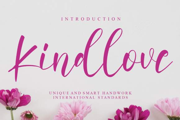 Kindlove: A Beautiful Script Font