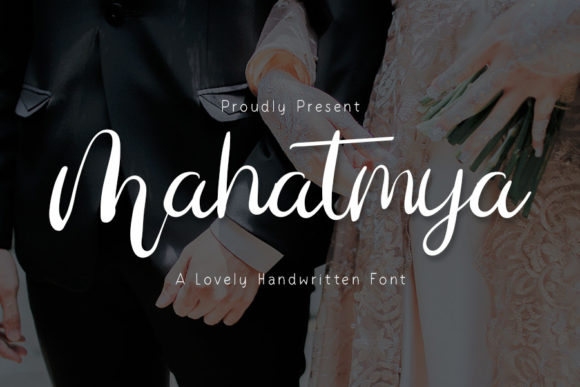 Mahatmya: A Delicate Script Font