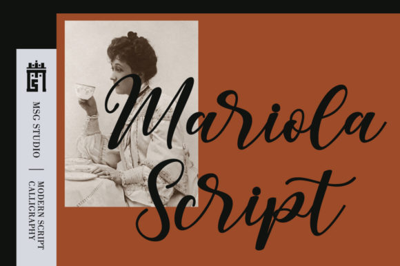 Mariola: A Script Font for Elegant Branding