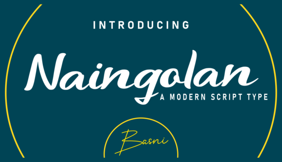 Naingolan: A Beautiful Script Font for Business