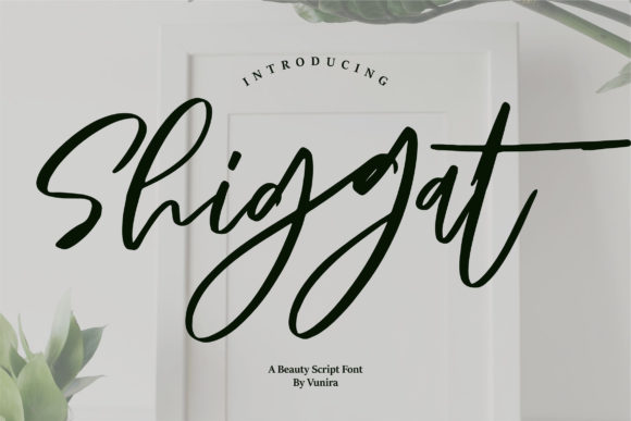 Shiggat: A Whimsical Script Font