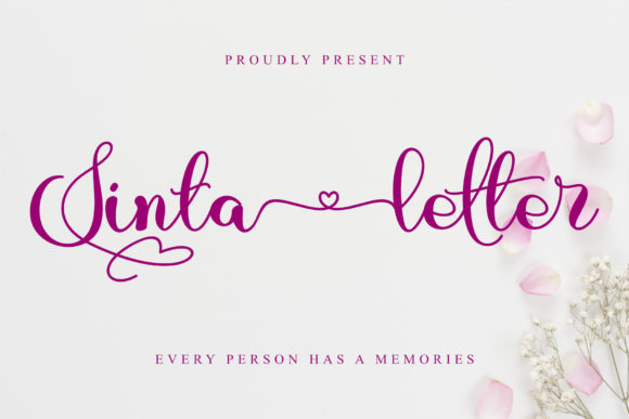 Sinta Letter Font for Web Design