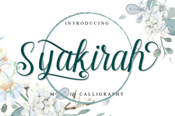 Syakirah: A Script Font That Elevates Campaign Design