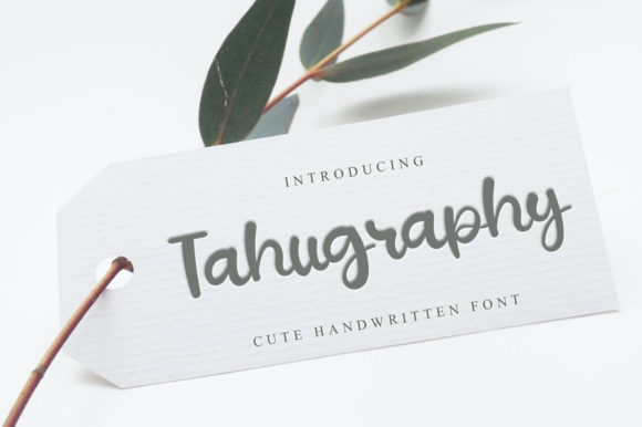 Tahugraphy: Elegant Script for Campaigns