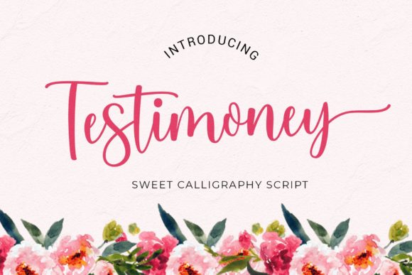 Testimoney: A Bold Font for Creative Projects