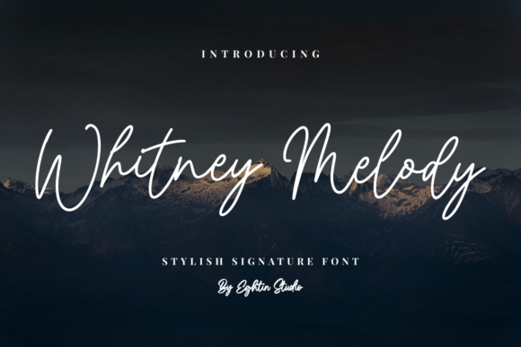 Whitney Melody Font Review