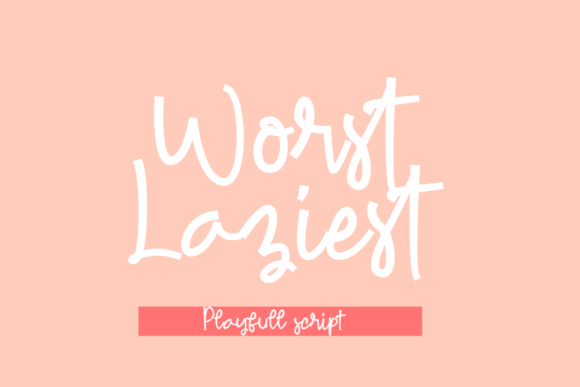 Worst Laziest Font Review